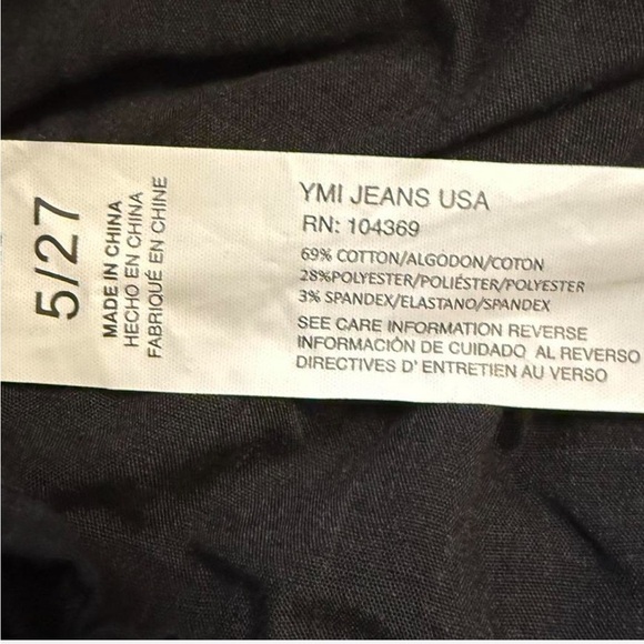 NWT Women's Gray Bootcut Jeans. Size 5/27 - Picture 5 of 7